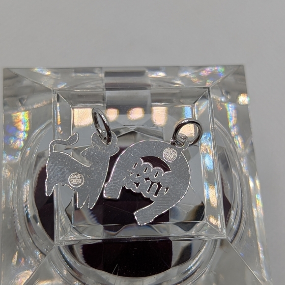 Silver Zodiac and Horseshoe Charms - Picture 2 of 3